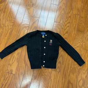 Polo Ralph Lauren Kids Black Cardigan